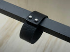 "2 Stud" Bison Leather Bracelet