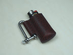 "Shackle" Bison Leather Lighter Holder